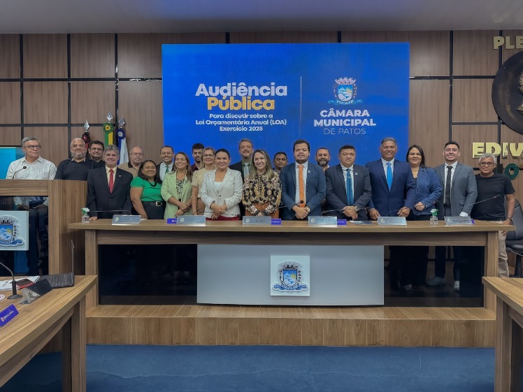 LOA 2025  apresentada em Audincia Pblica; estimativa ultrapassa meio bilho de reais