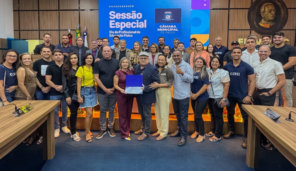 CMP promove Sesso Especial em aluso ao dia do profissional de Educao Fsica e homenageia, tambm, a AQJP